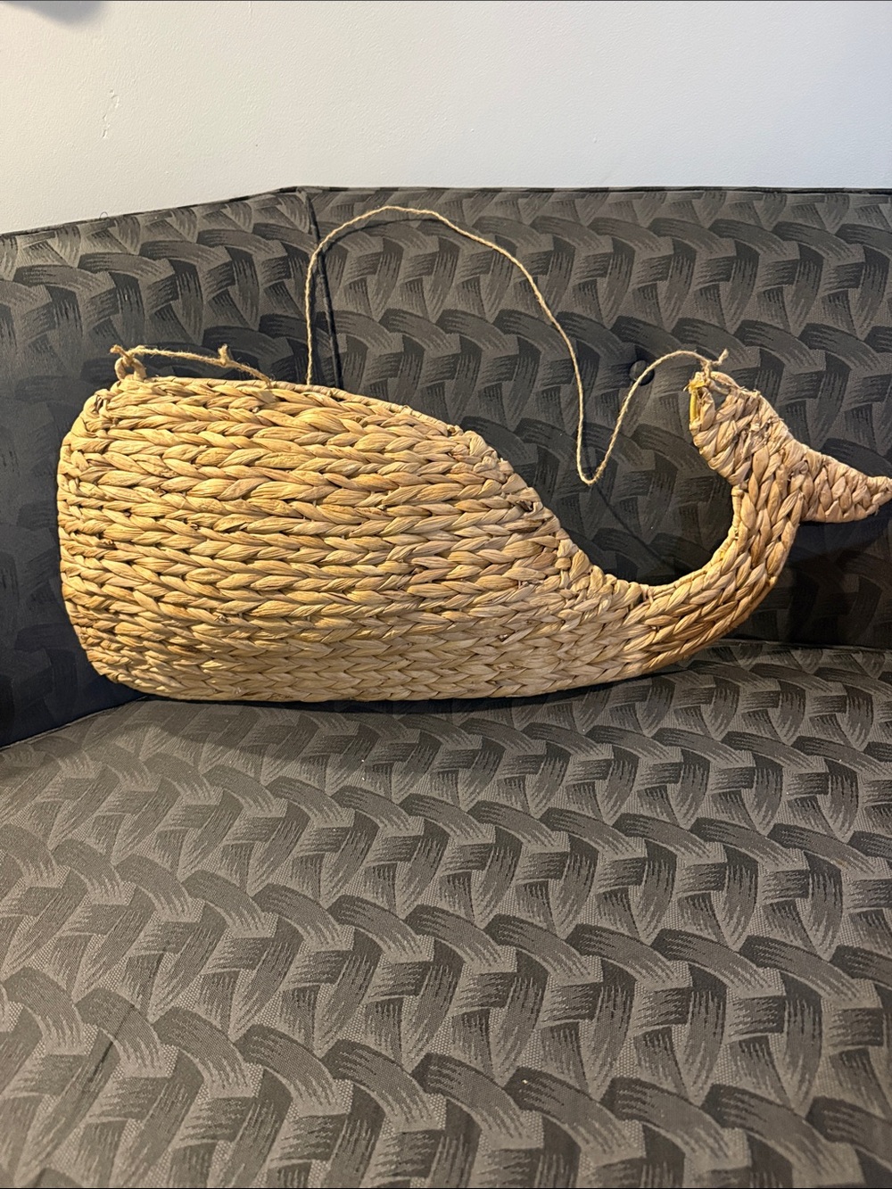 Unique Woven Whale-Shaped Nautical coastal ocean Beach decor Amazing